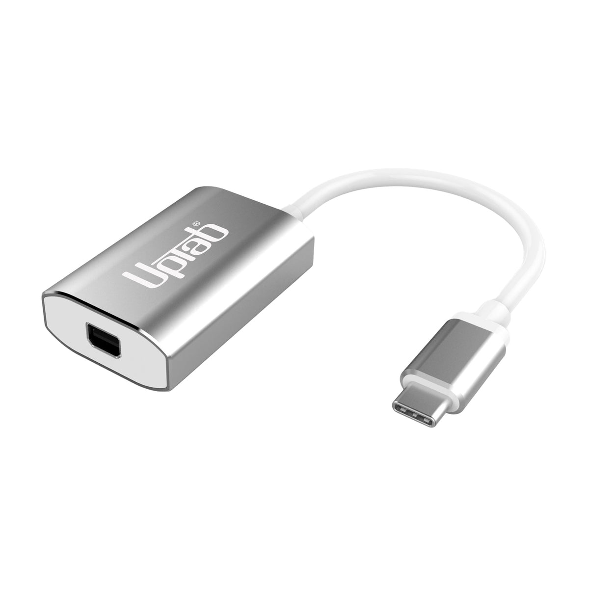 USB-C to Mini DisplayPort Adapter 4K@60Hz Silver – UPTab