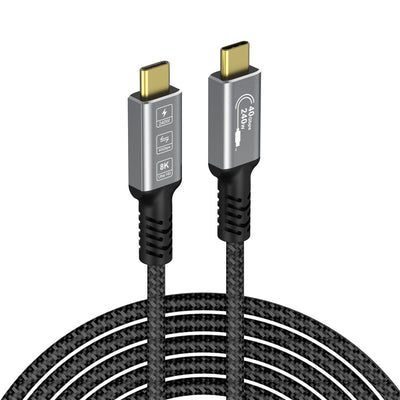 UPTab USB C Cable USB4, Thunderbolt 3, 240W